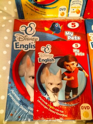 Colección cuentos Disney+CD+ DVD ingles