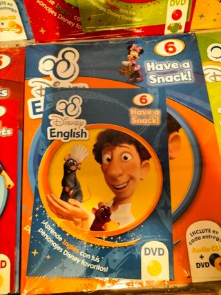 Colección cuentos Disney+CD+ DVD ingles