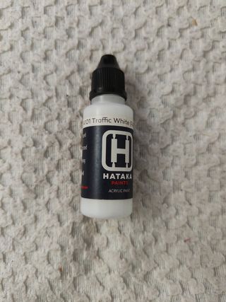 Tinta acrílica Hataka Traffic White
