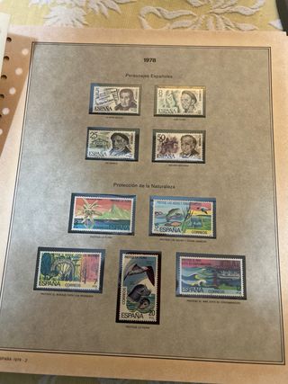 sellos españa 1978