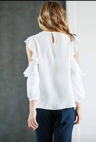 Blusa Claudie Pierlot hombros descubiertos. T.38. 