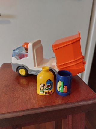 Playmobil camion rifiuti 1 2 3