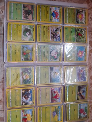 Cartas pokemon y álbum