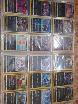 Cartas pokemon y álbum