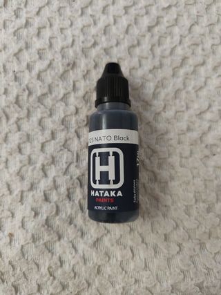 Tinta acrílica Hataka NATO Black 2