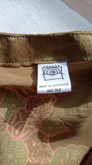 Blusa seda 