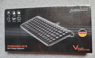 Perixx PERIBOARD-407 USB mini teclado nuevo