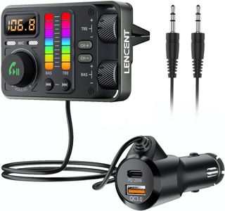 Transmisor FM, manos libres para el coche.