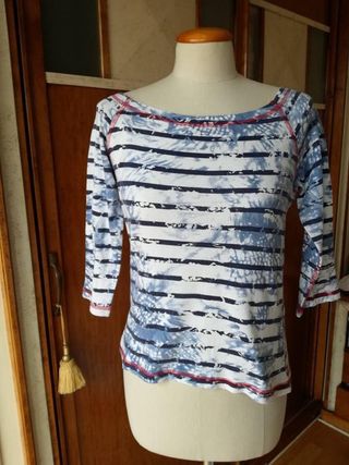 Camiseta rayas Promod