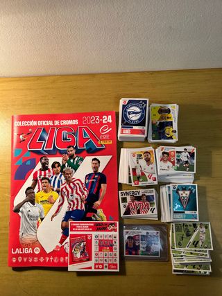 Coleccion Completa 618 cromos Liga Este 2023-24