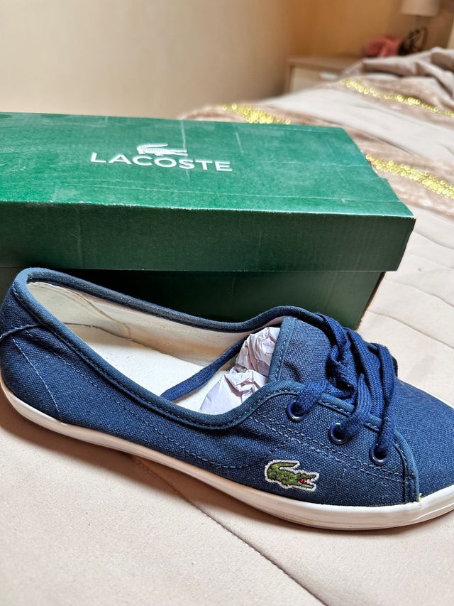 zapatilla verano lacoste