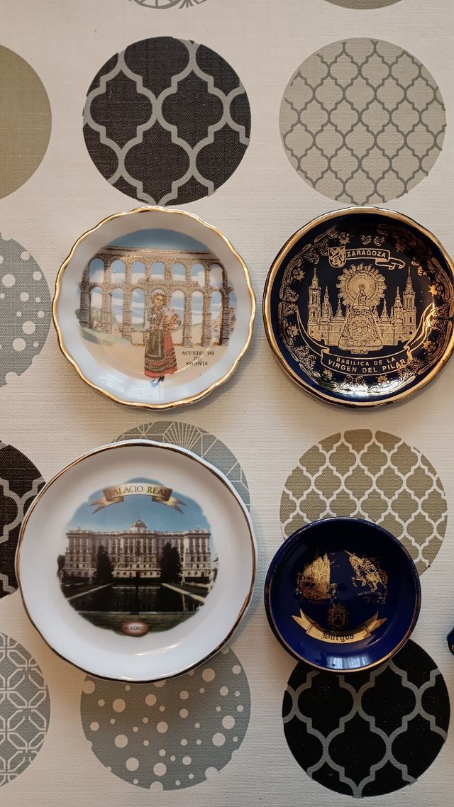 Platos decoración