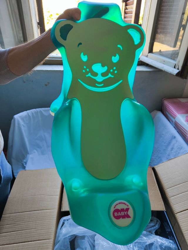 Seduta bagno per neonato