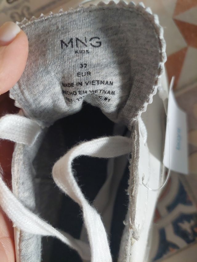 Bambas MNG piel Talla 32