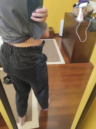 Pantalon baggy zara t.36