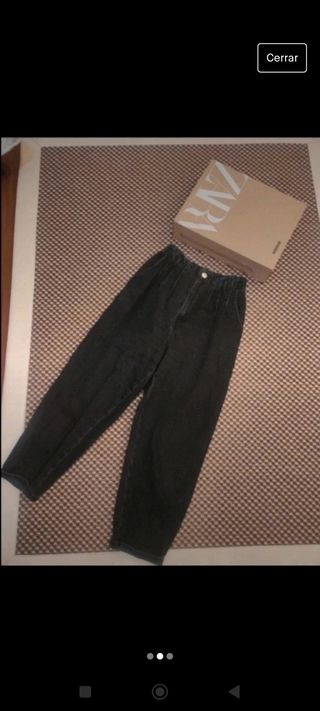 Pantalon baggy zara t.36