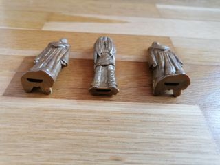 Lote 3 figuras Star Wars tipo Dunkin