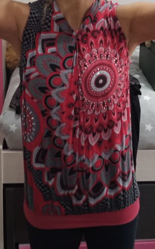 Camiseta desigual 