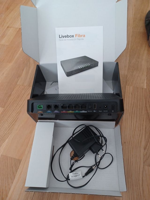 router livebox fibra