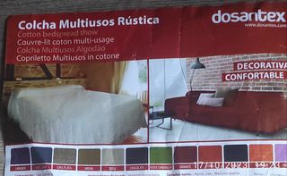 MANTAS MULTIUSOS 125X180 CM