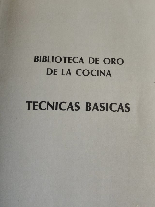 Biblioteca de oro de la cocina