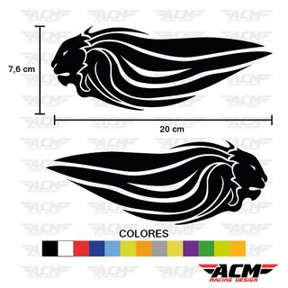 Adhesivos leones Aprilia