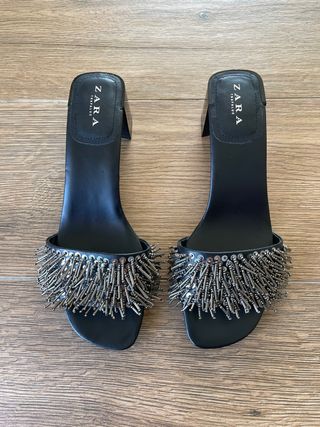 Sandalias Negras Zara