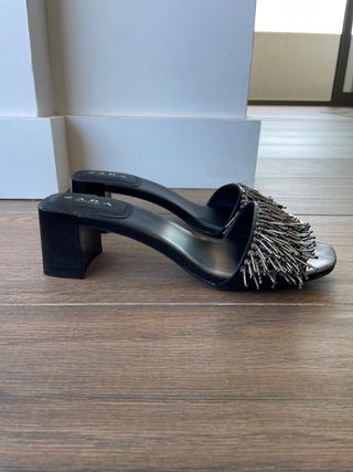 Sandalias Negras Zara