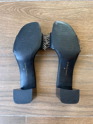 Sandalias Negras Zara