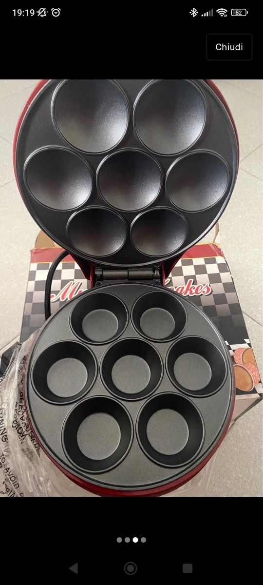 macchina per muffin e cupcakes ariete 