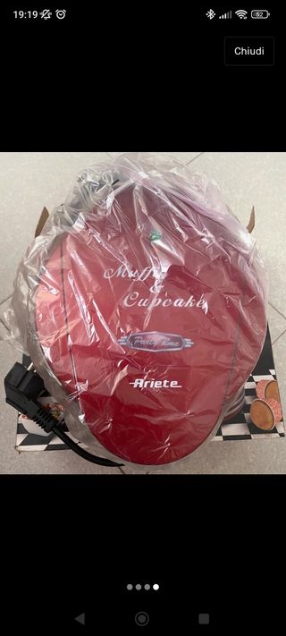 macchina per muffin e cupcakes ariete