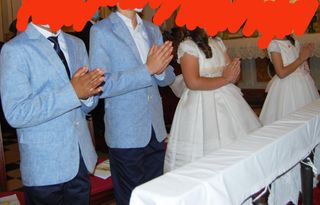 Traje comunión talla 12 años