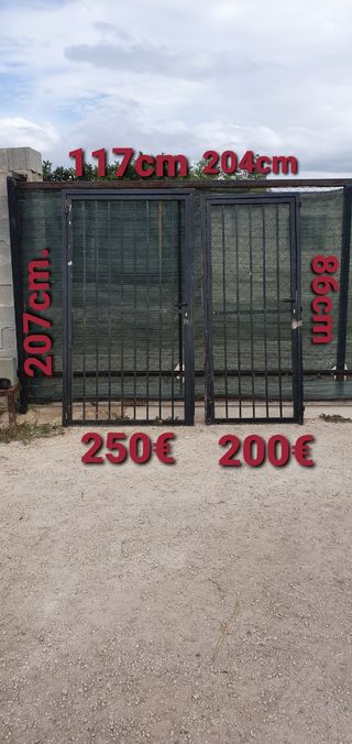 Puertas de hierro , Puerta metalica 