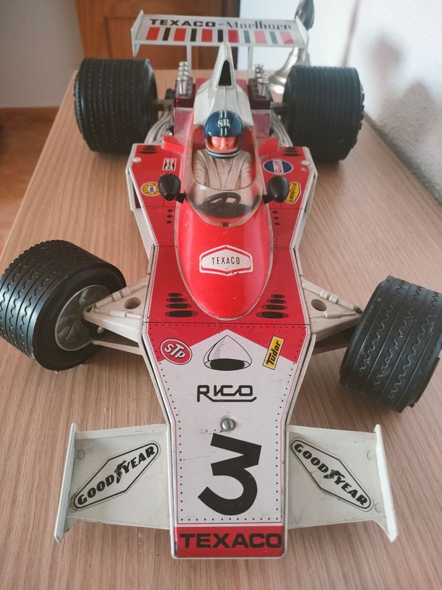 Coches texaco y formula uno