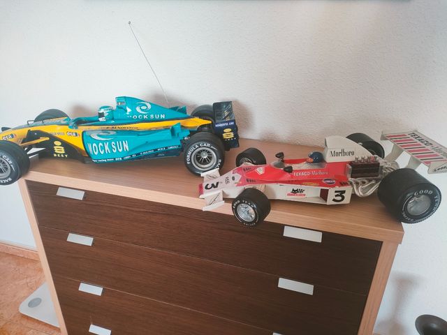 Coches texaco y formula uno