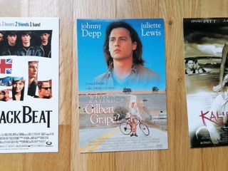 Lote 3 postales películas