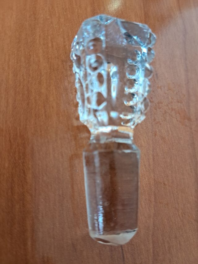 BOTELLA DECORADA VINTAGE AÑOS 60