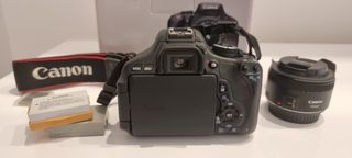 Canon EOS 600D + EFS 18-55 + EF 50mm