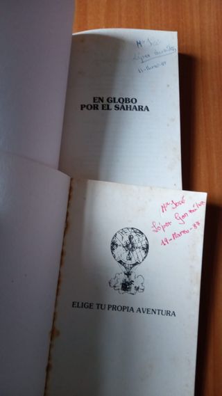 Elige tu propia aventura: 2 títulos