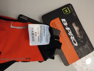 Guantes ciclismo infantil. talla M. 012