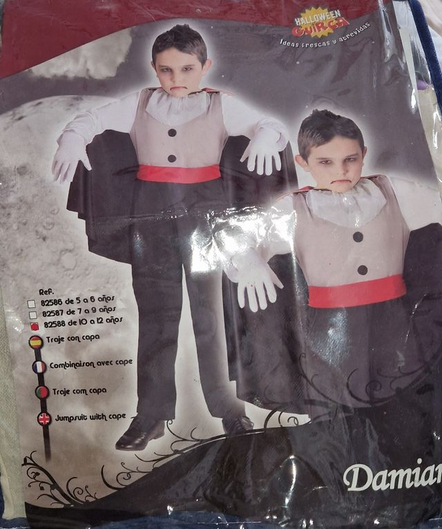 Disfraz de niño 10-12 años