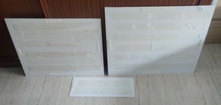 3 cuadros láminas para pegar en la pared