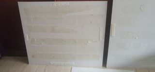 3 cuadros láminas para pegar en la pared