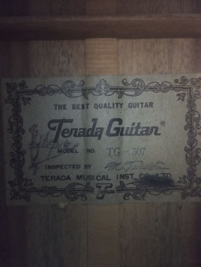 Guitarra Española Terada+ accesorios 