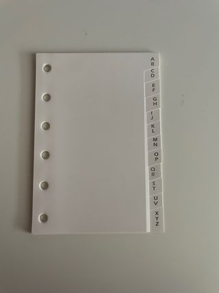 agenda piel vintage