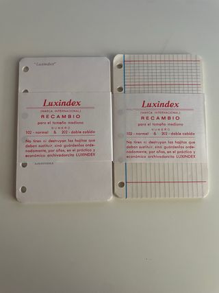 agenda piel vintage