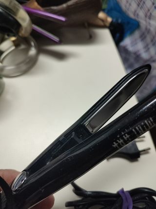 Plancha de pelo para el viaje