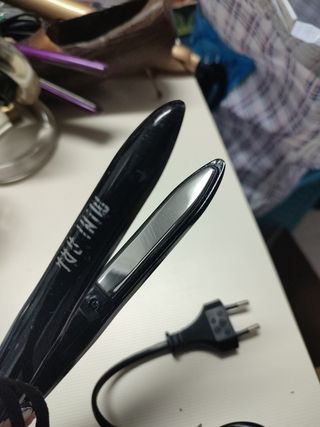 Plancha de pelo para el viaje