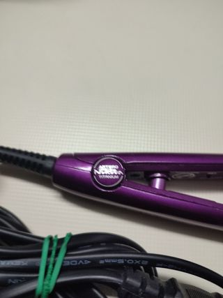 Plancha de pelo para el viaje