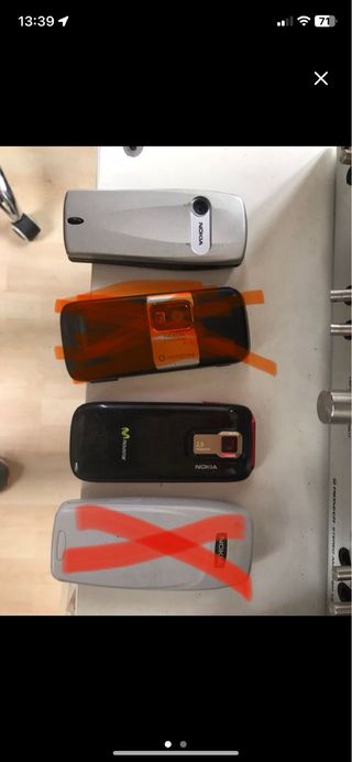 LOTE MÓVILES NOKIA VINTAGE